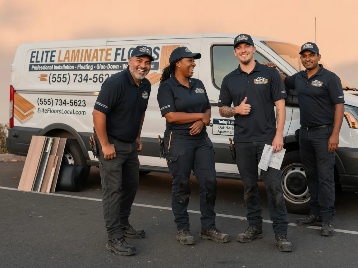 Laminate flooring installation company in Maynard, IA